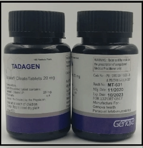 Tadalafil Tablet 20 Mg SS Medex   Tadalafil Tablet 20 Mg 